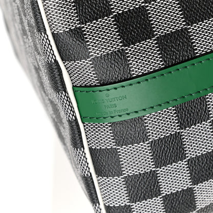 Louis Vuitton Damier Speedy Bandouliere 30 Black White 6 of 11