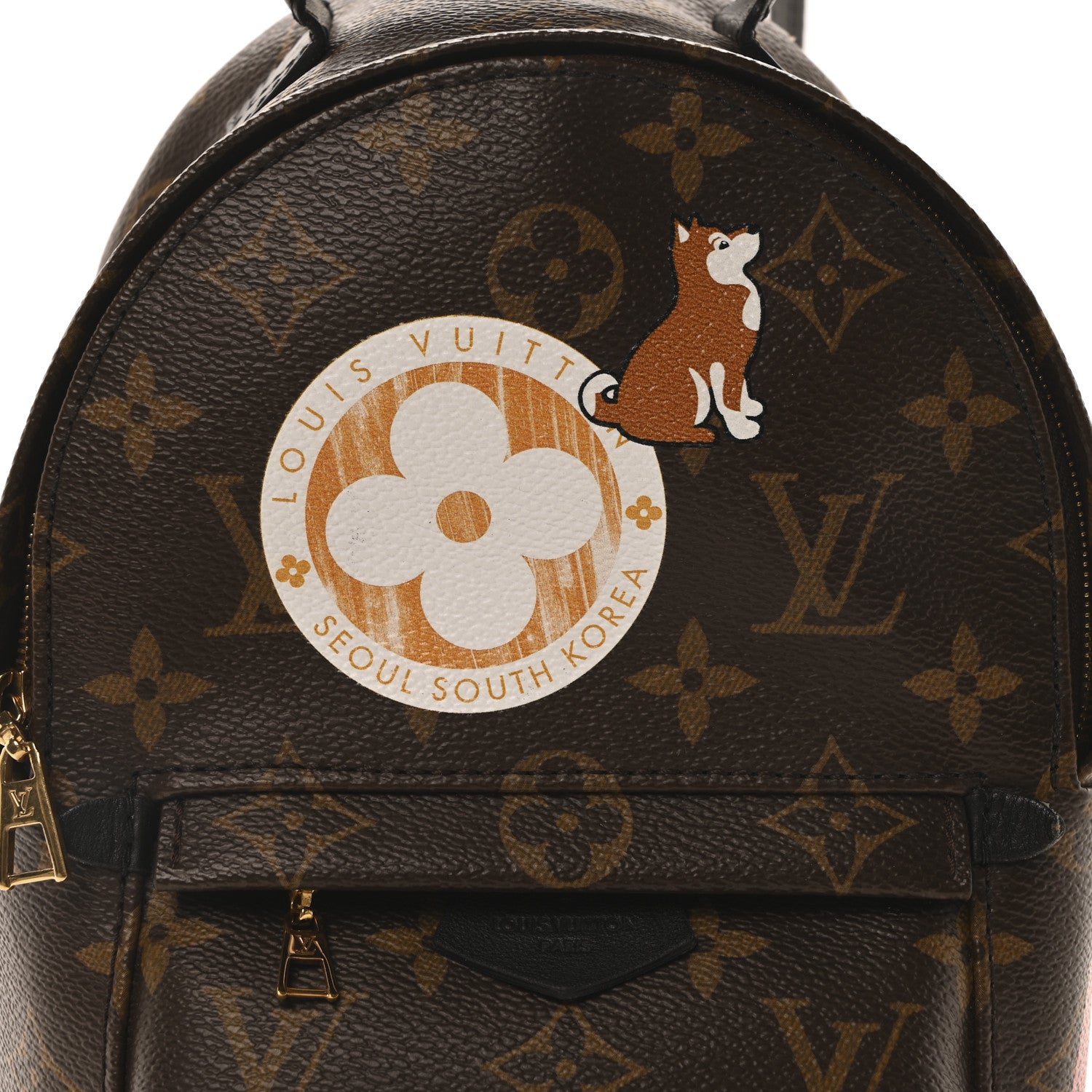 Louis Vuitton Monogram World Tour Palm Springs Backpack Mini 8 of 10