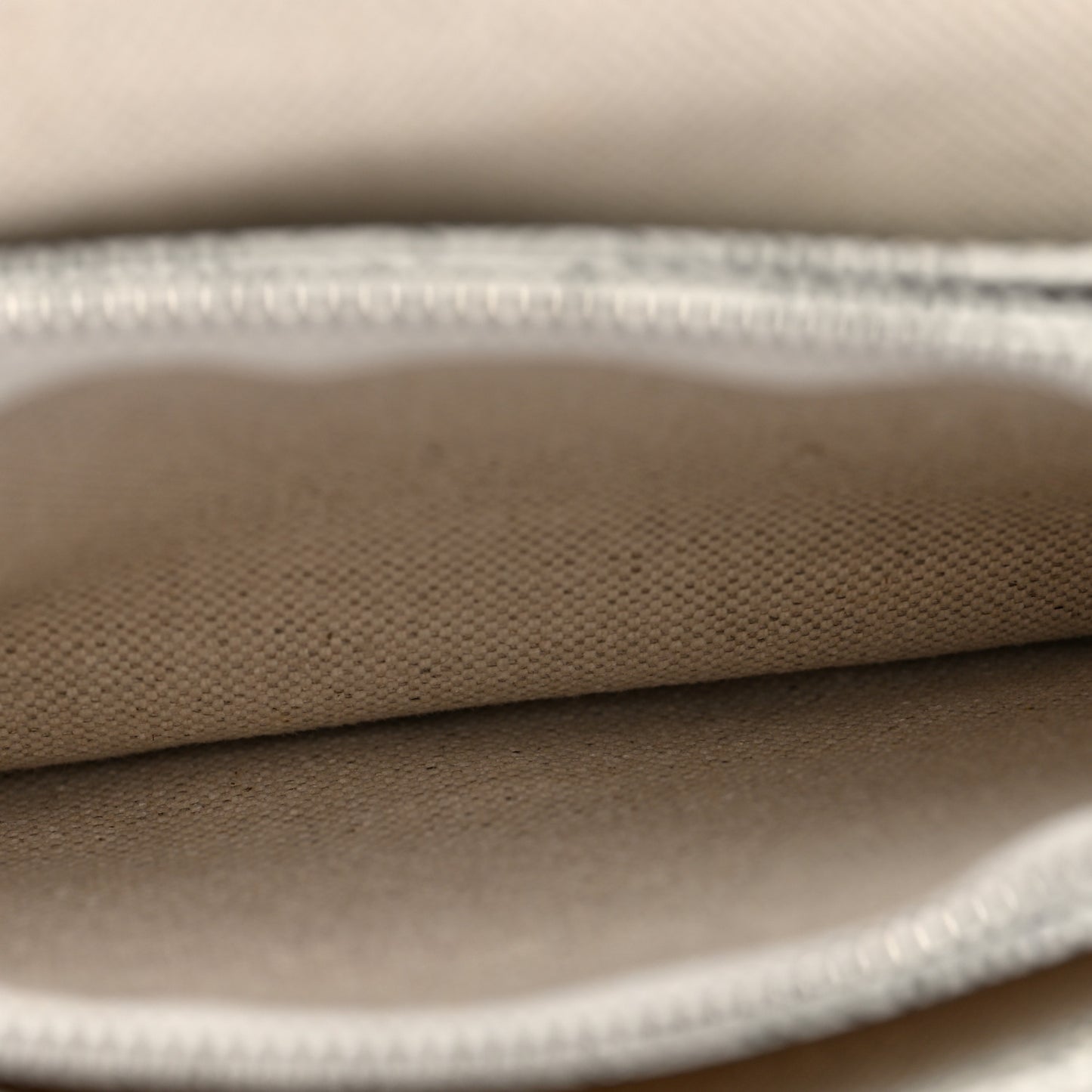 Goyardine Plumet Wallet Clutch White