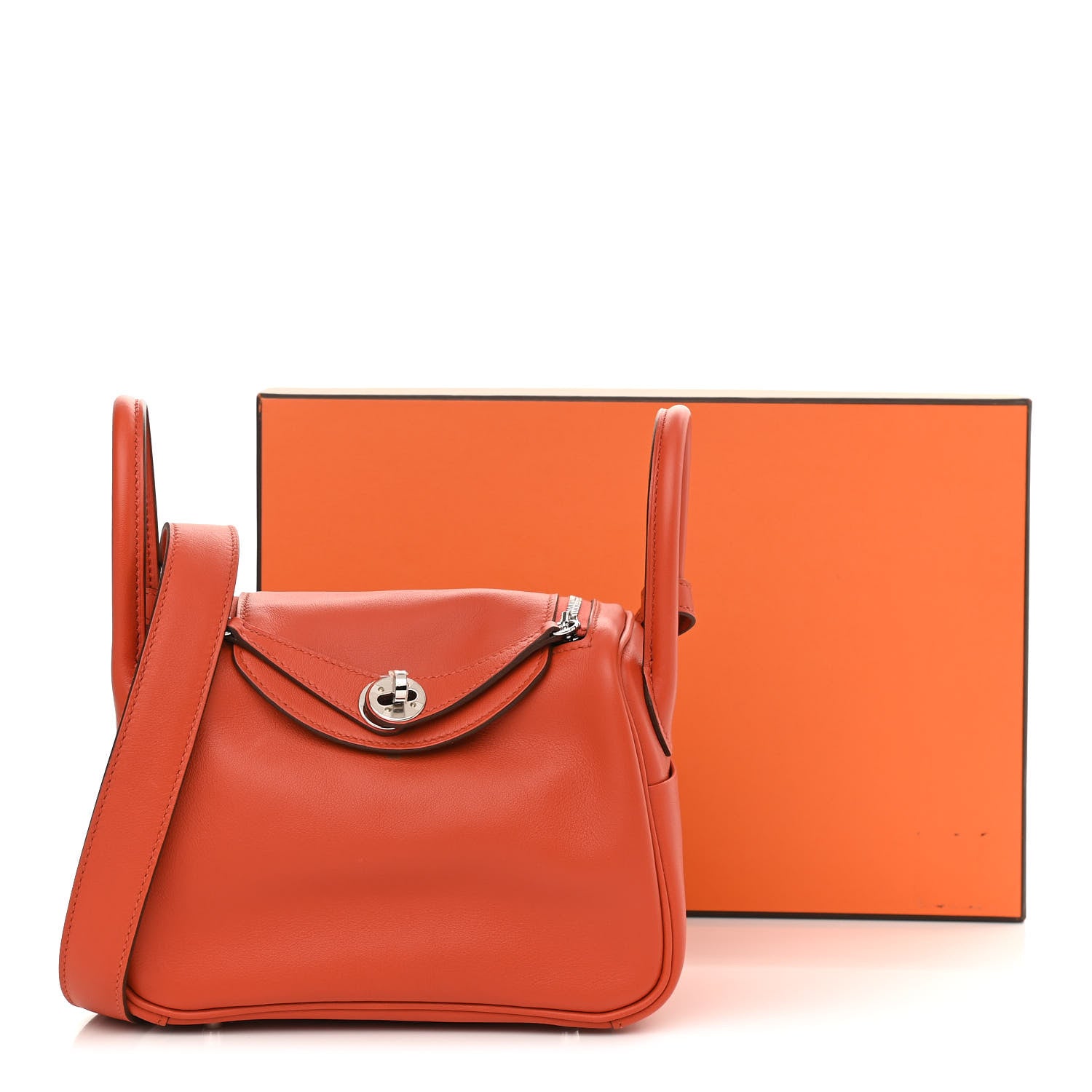 Hermes Swift Verso Mini Lindy 20 Terre Battue Sesame 11 of 11
