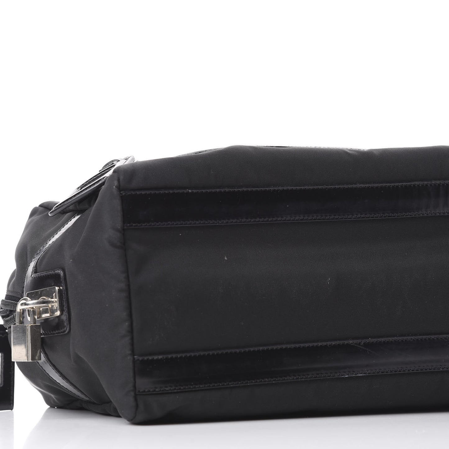 Tessuto Nylon Logo Shoulder Bag Black