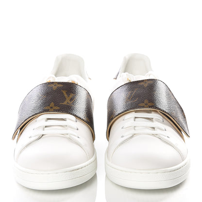 Louis Vuitton Calfskin Monogram Frontrow Sneaker 39.5 White 3 of 11