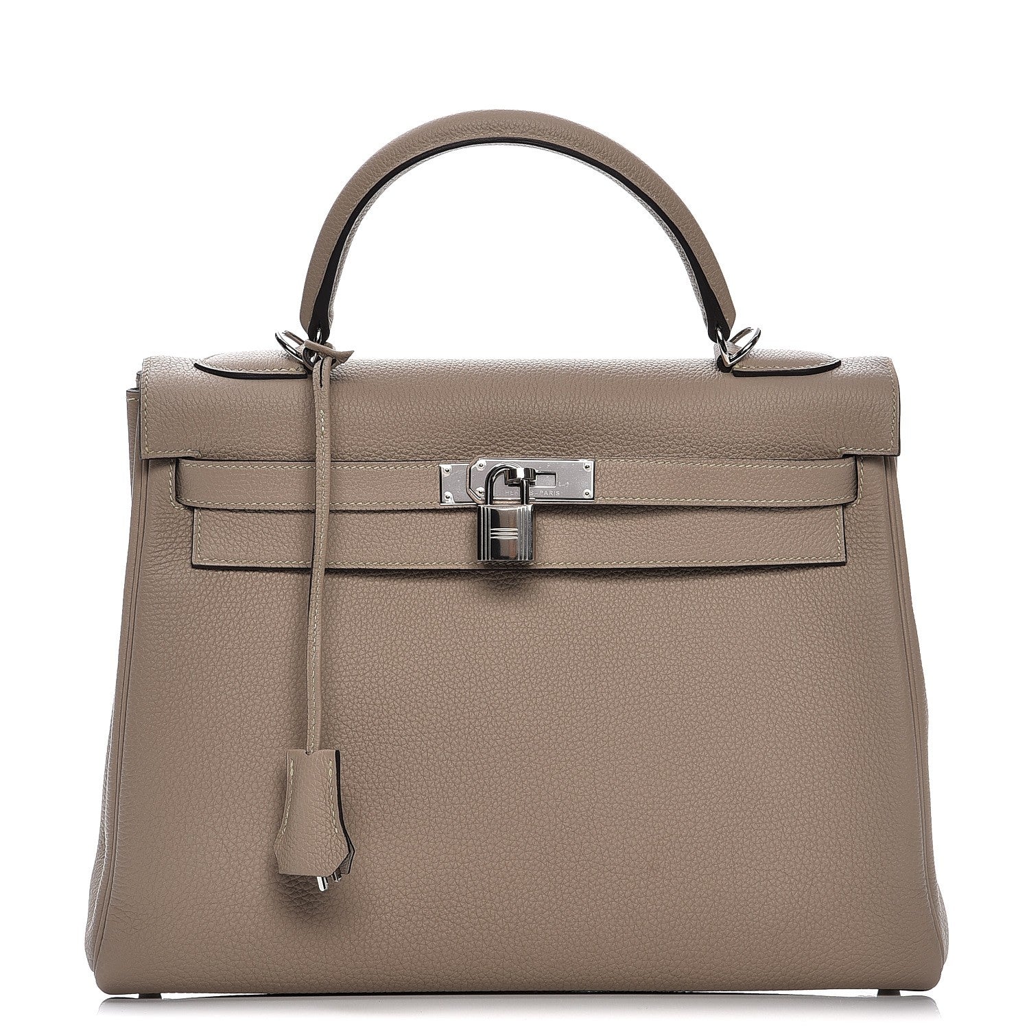 Hermes Togo Kelly Retourne 32 Gris Tourterelle 1 of 34