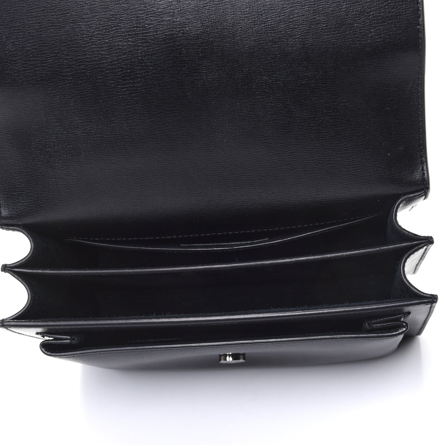 Saint Laurent Calfskin Medium Monogram Sunset Black 4 of 4