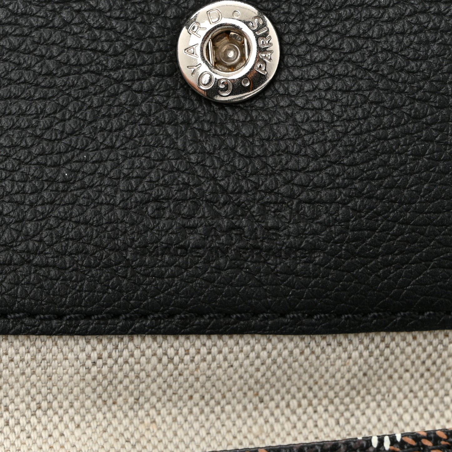 Goyardine Boheme Hobo Black