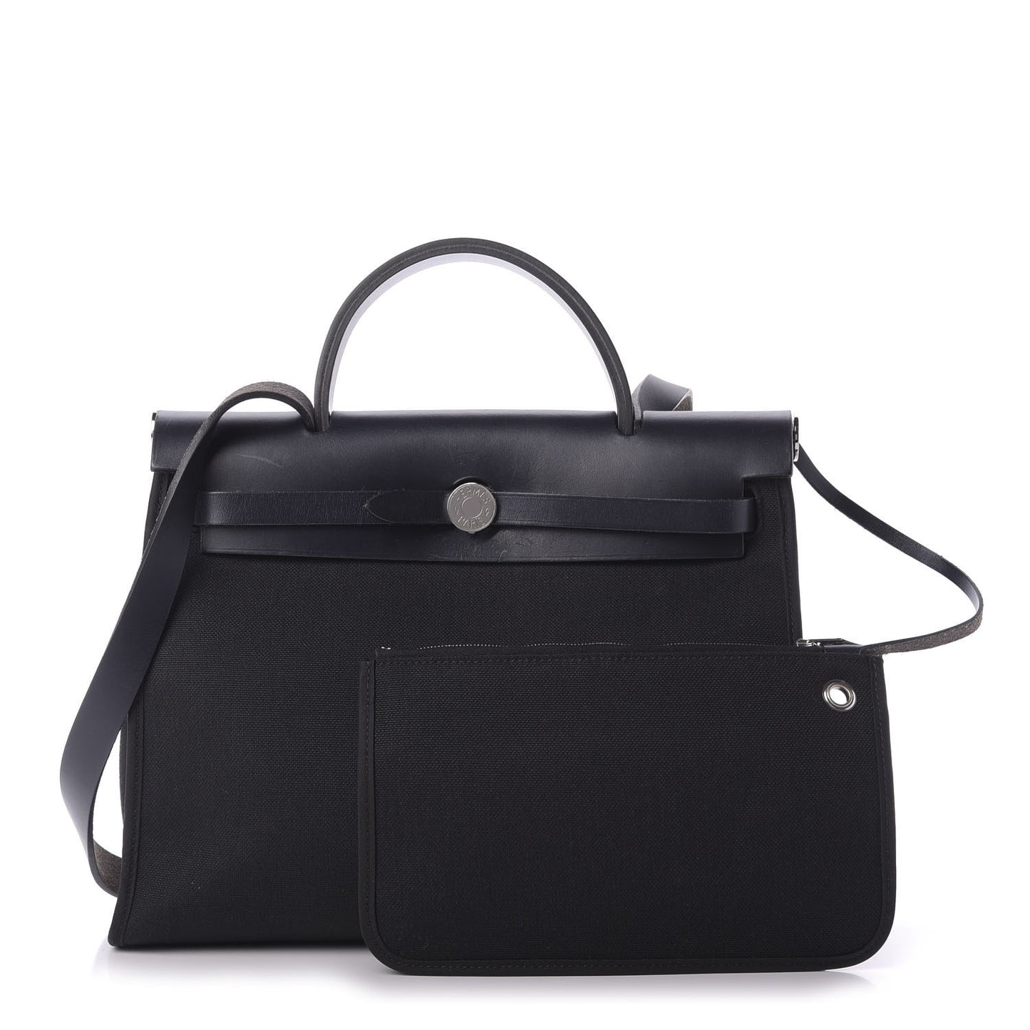 Vache Hunter Toile Herbag Zip 31 PM Bleu Indigo Black