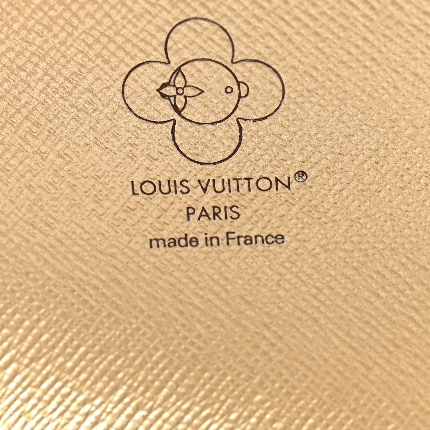 Louis Vuitton Monogram House Mascot Sarah Wallet NM Iced Gold 6 of 6