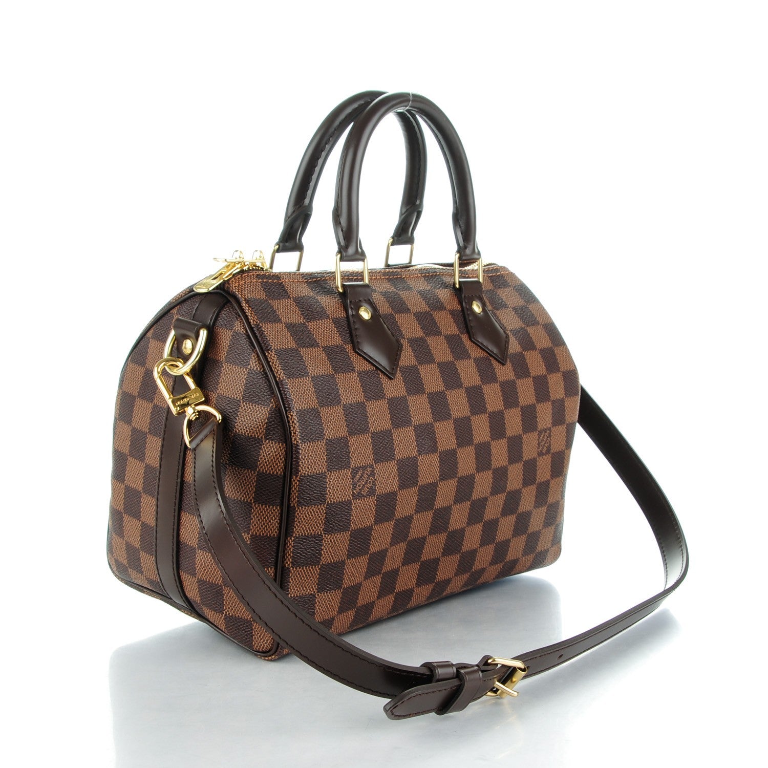 Louis Vuitton Damier Ebene Speedy Bandouliere 25 3 of 7