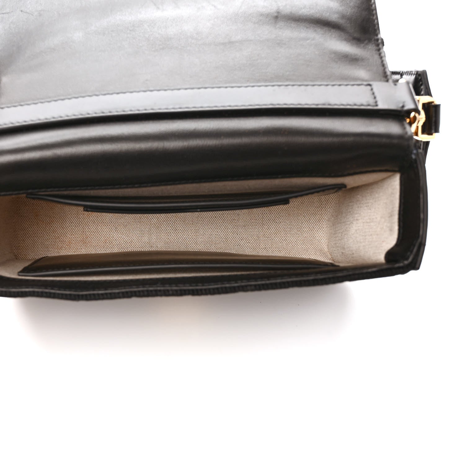 Givenchy Canvas Woven Embroidered Small 4G Bag With Chain Black 5 of 10