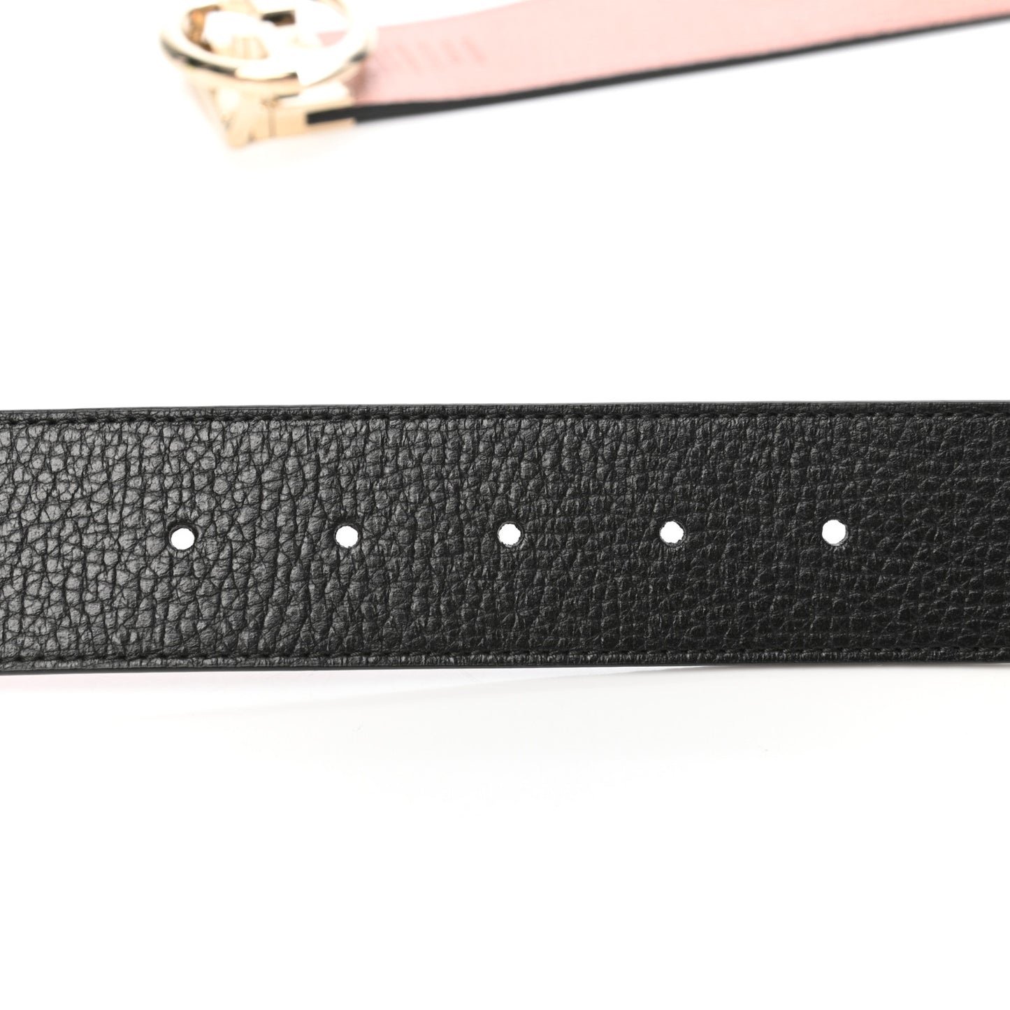 Calfskin 1973 Reversible Belt 115 46 Black Pink