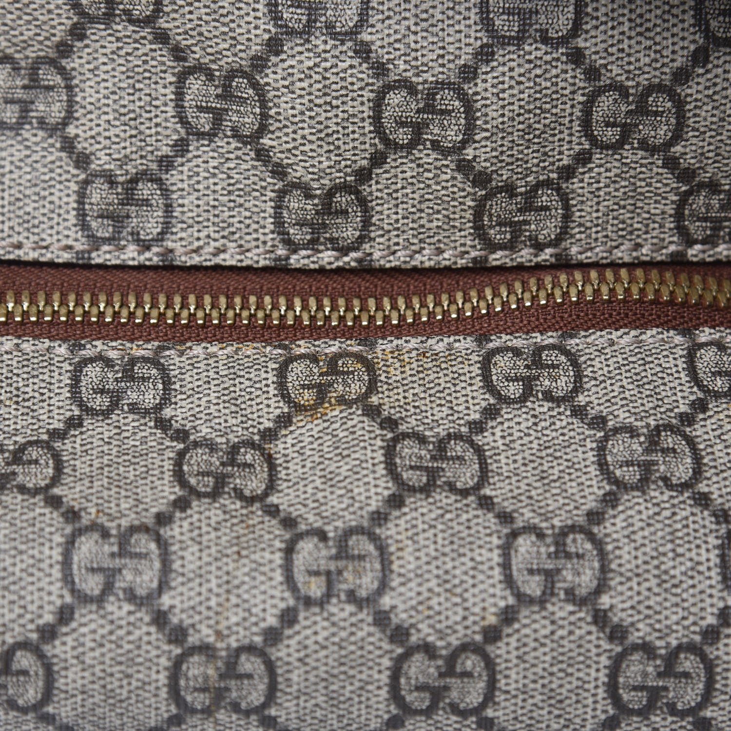 Gucci GG Supreme Monogram Large Linea A Hobo Light Brown 16 of 17