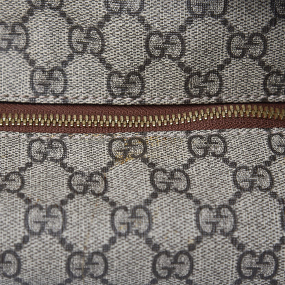 Gucci GG Supreme Monogram Large Linea A Hobo Light Brown 16 of 17