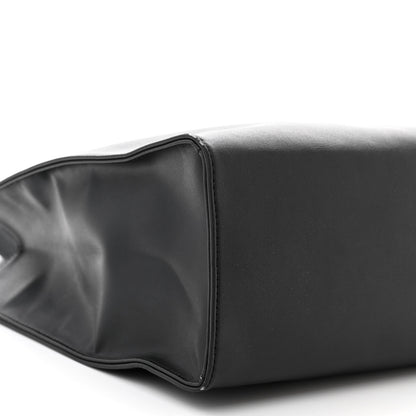 Telfar Vegan Leather Medium Shopping Bag Black 8 of 13