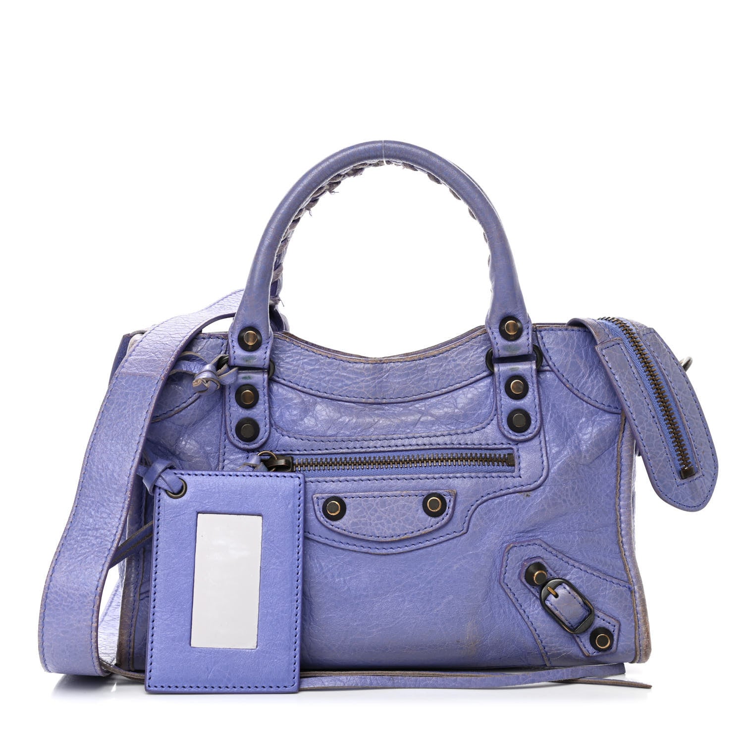 Balenciaga Agneau Classic Hardware Mini City Mauve Light Mauve 1 of 4
