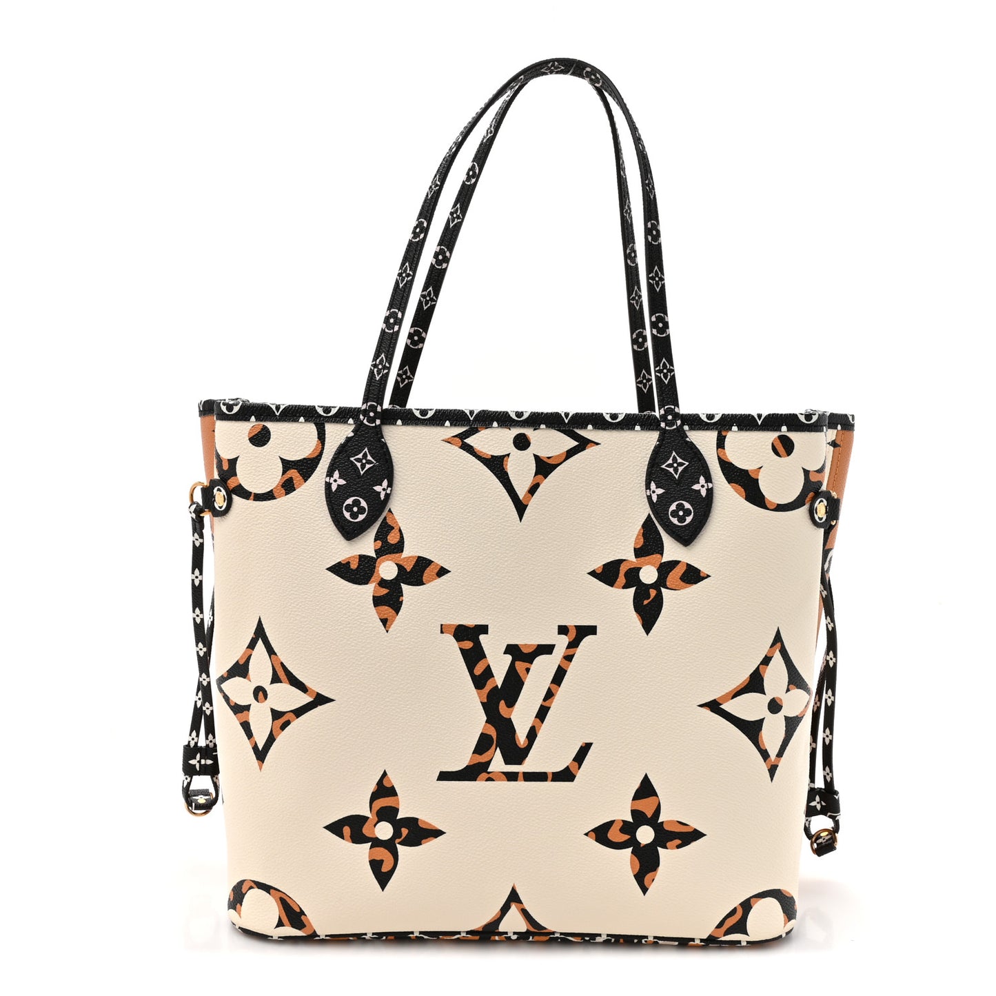 Monogram Giant Jungle Neverfull MM Ivory