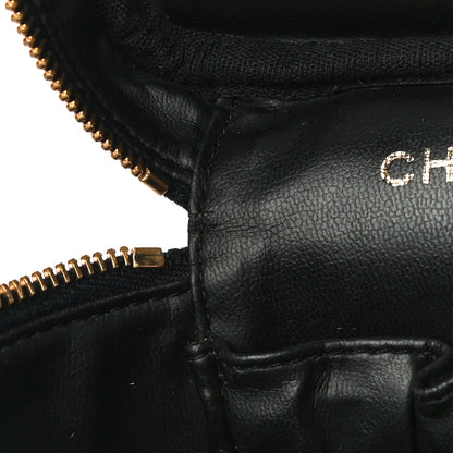 Chanel Caviar Vanity Cosmetic Case Black 9 of 9