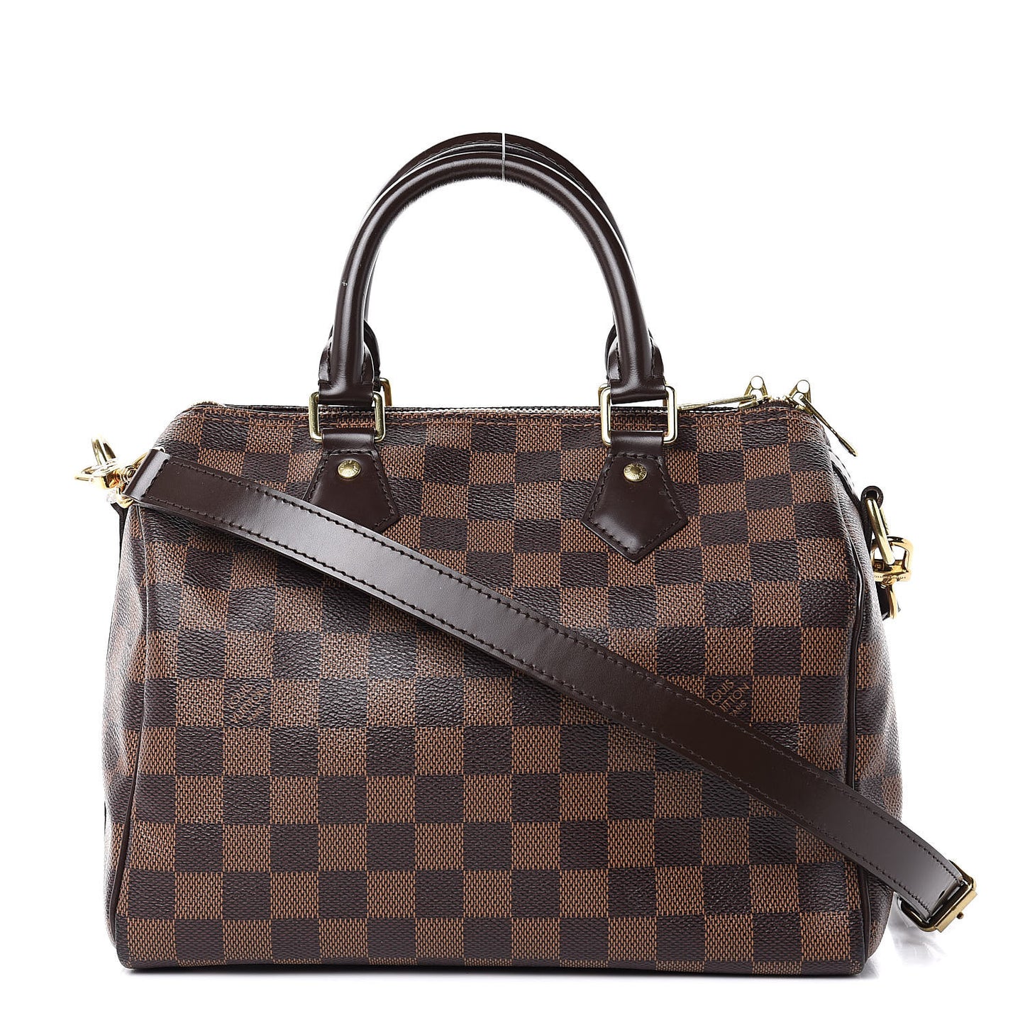 Damier Ebene Speedy Bandouliere 25