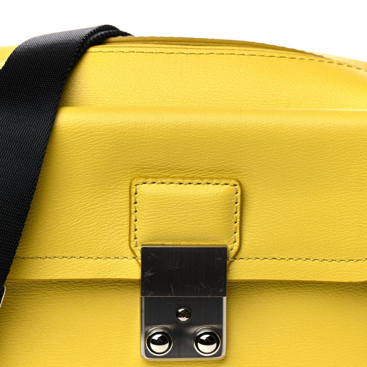 Calfskin Pashli Belt Bag Yellow