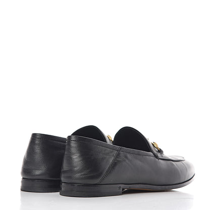 Gucci Lambskin Womens Brixton Horsebit Loafers 37 Black 4 of 16