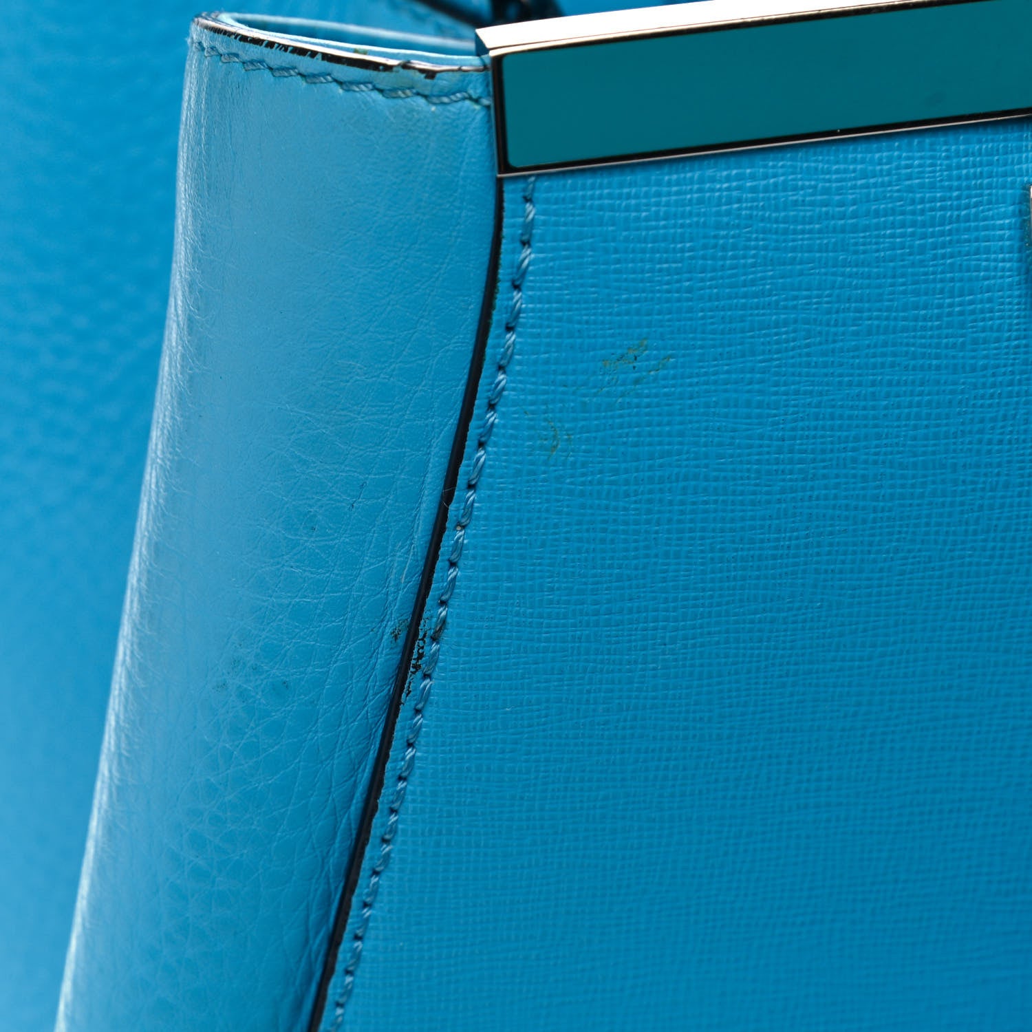 Fendi Vitello Elite Regular 2Jours Tote Maldives 15 of 16