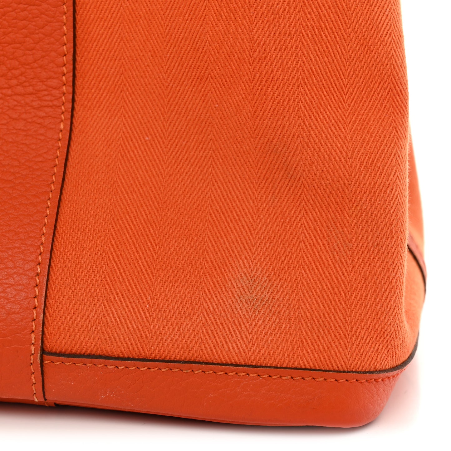 Toile Negonda Garden Party Tote 36 MM Orange