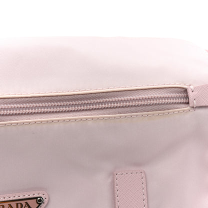 Prada Re-Nylon Vela Saffiano Pocket Double Buckle Messenger Shoulder Bag Alabastro 10 of 10