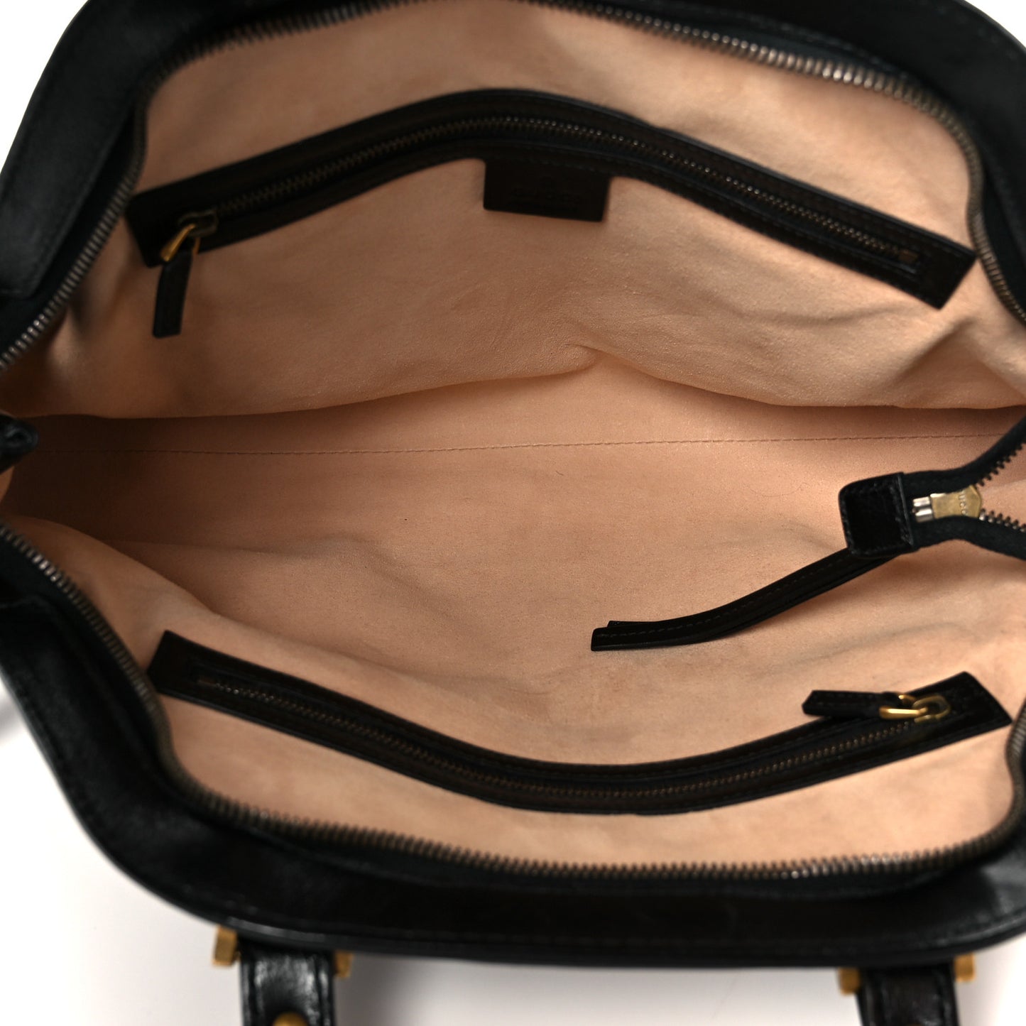 Calfskin Medium Re(Belle) Top Handle Bag Black