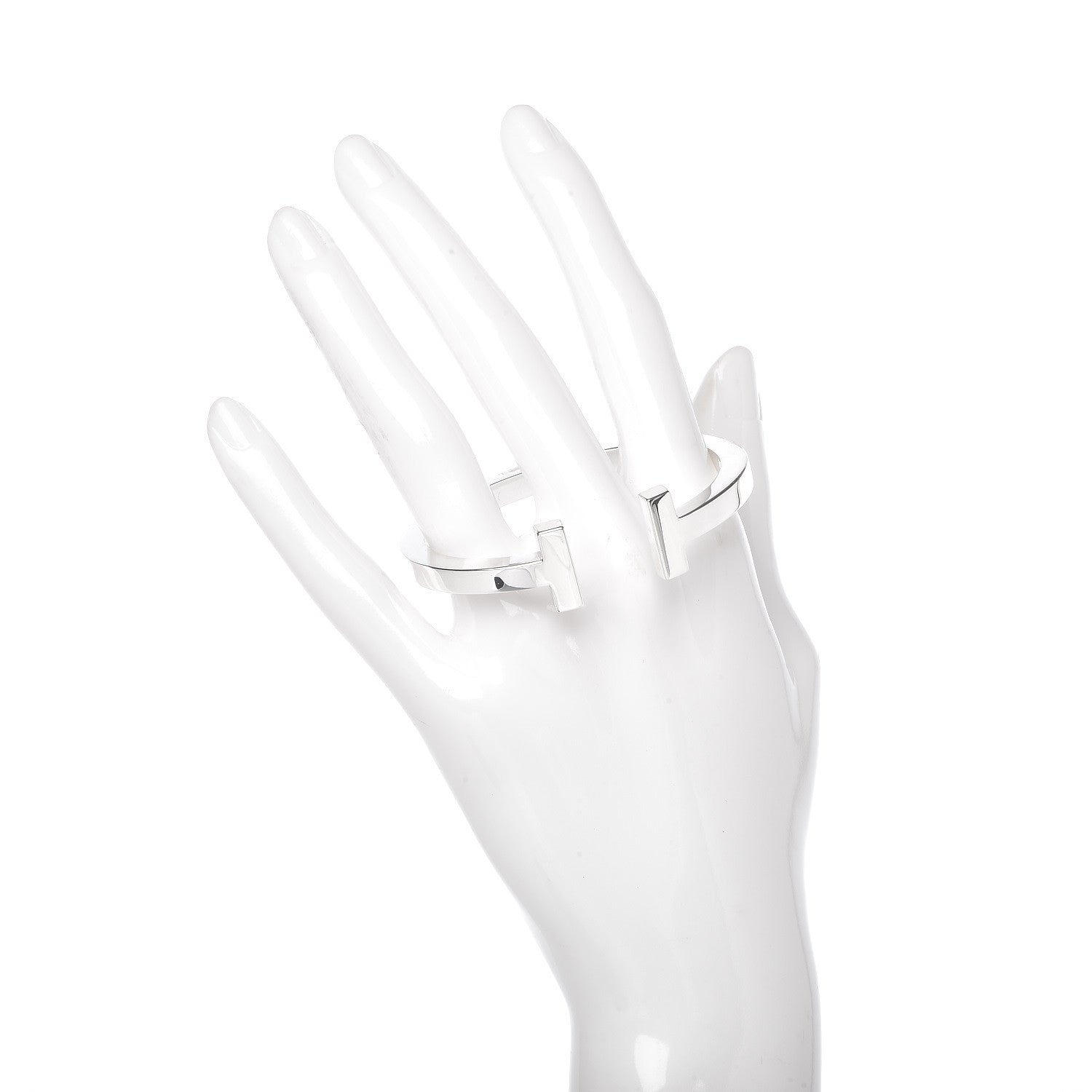 Tiffany Sterling Silver T Square Bracelet 2 of 5