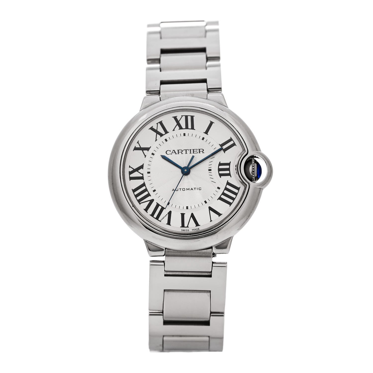 Cartier Stainless Steel 36mm Ballon Bleu De Cartier Automatic Watch 1 of 4