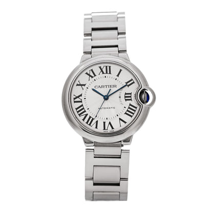 Cartier Stainless Steel 36mm Ballon Bleu De Cartier Automatic Watch 1 of 4