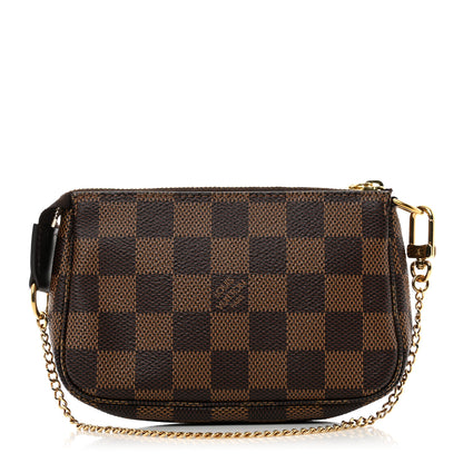 Louis Vuitton Damier Ebene Mini Pochette Accessories 1 of 6