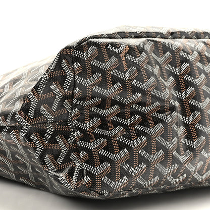 Goyard Goyardine Boheme Hobo Black Gold 9 of 10