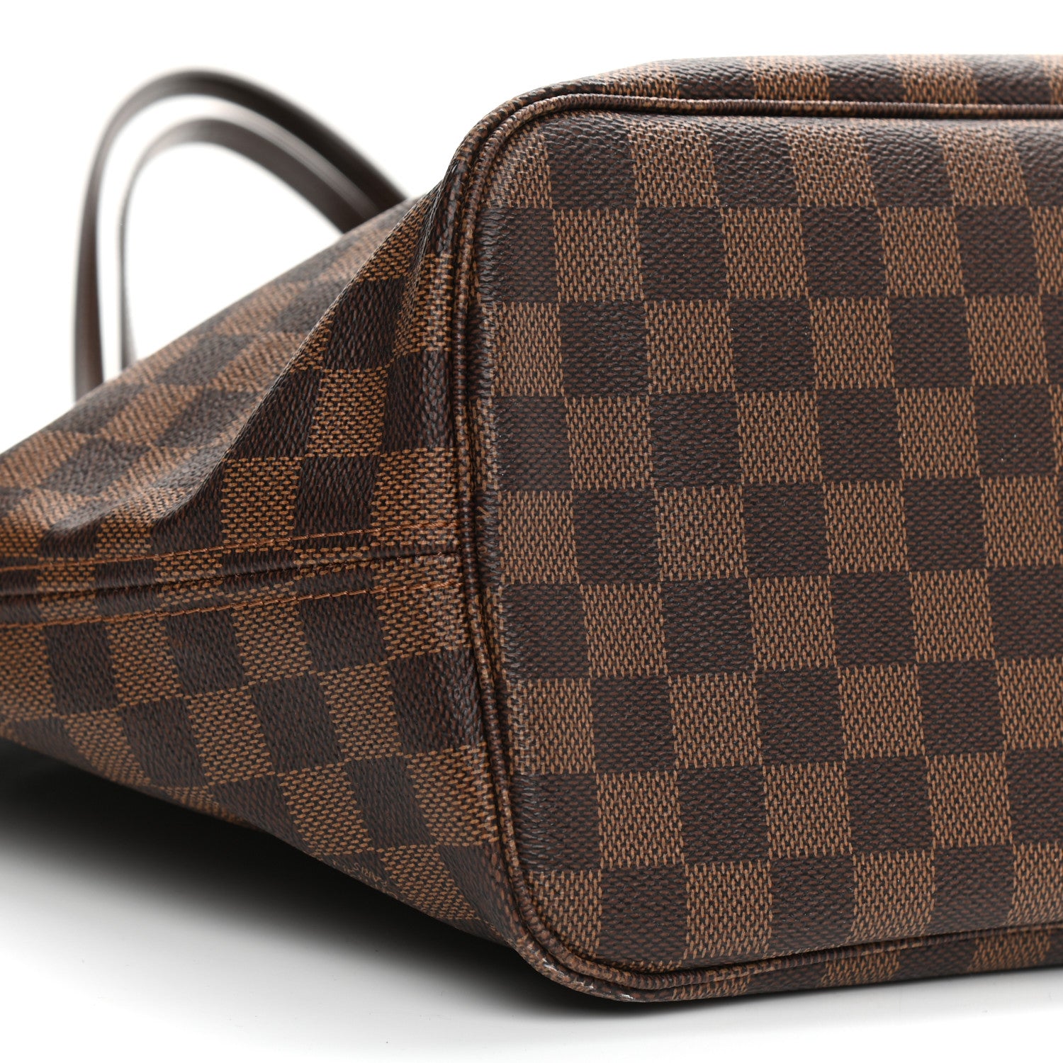 Louis Vuitton Damier Ebene Neo Neverfull MM Rose Ballerine 11 of 12