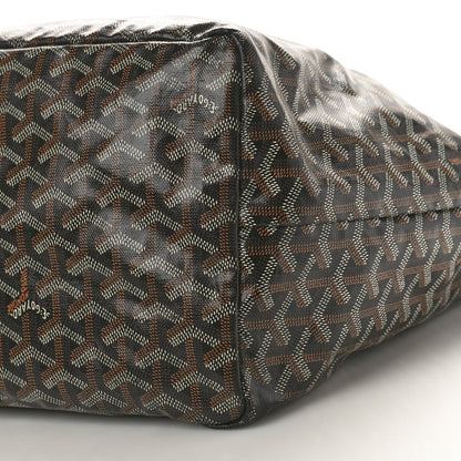 Goyard Goyardine Saint Louis GM Black Gold 8 of 10