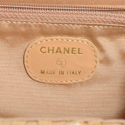 Chanel Woven Straw Mini Flap Beige 6 of 8