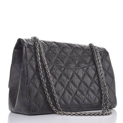 Chanel Aged Calfskin Quilted 2.55 Reissue 227 Flap Black 4 of 10