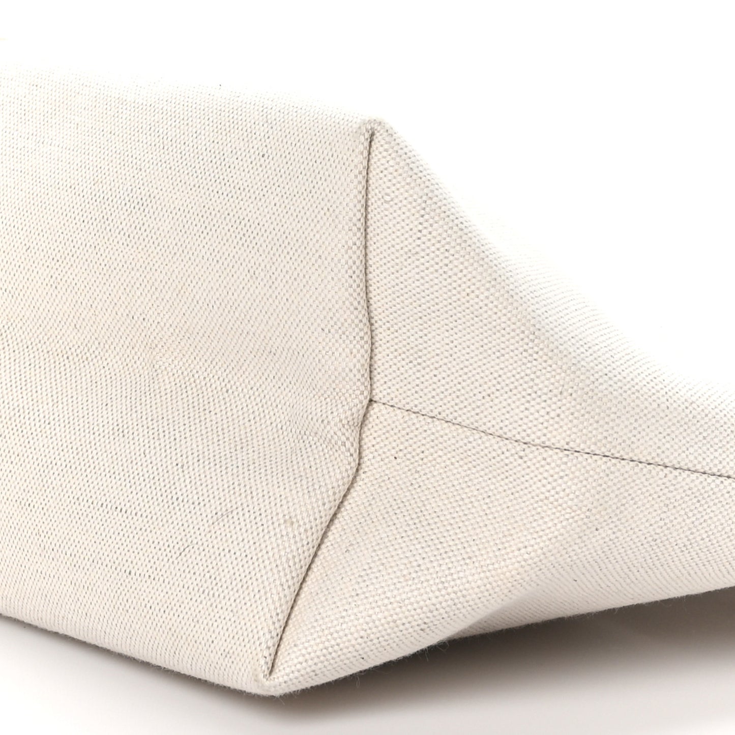 Canvas Necessaire Organizer Pouch Off White