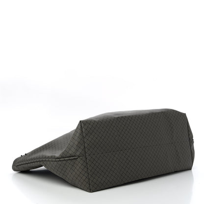 Bottega Veneta Rubberized Canvas Marcopolo Tote Shadow 4 of 10