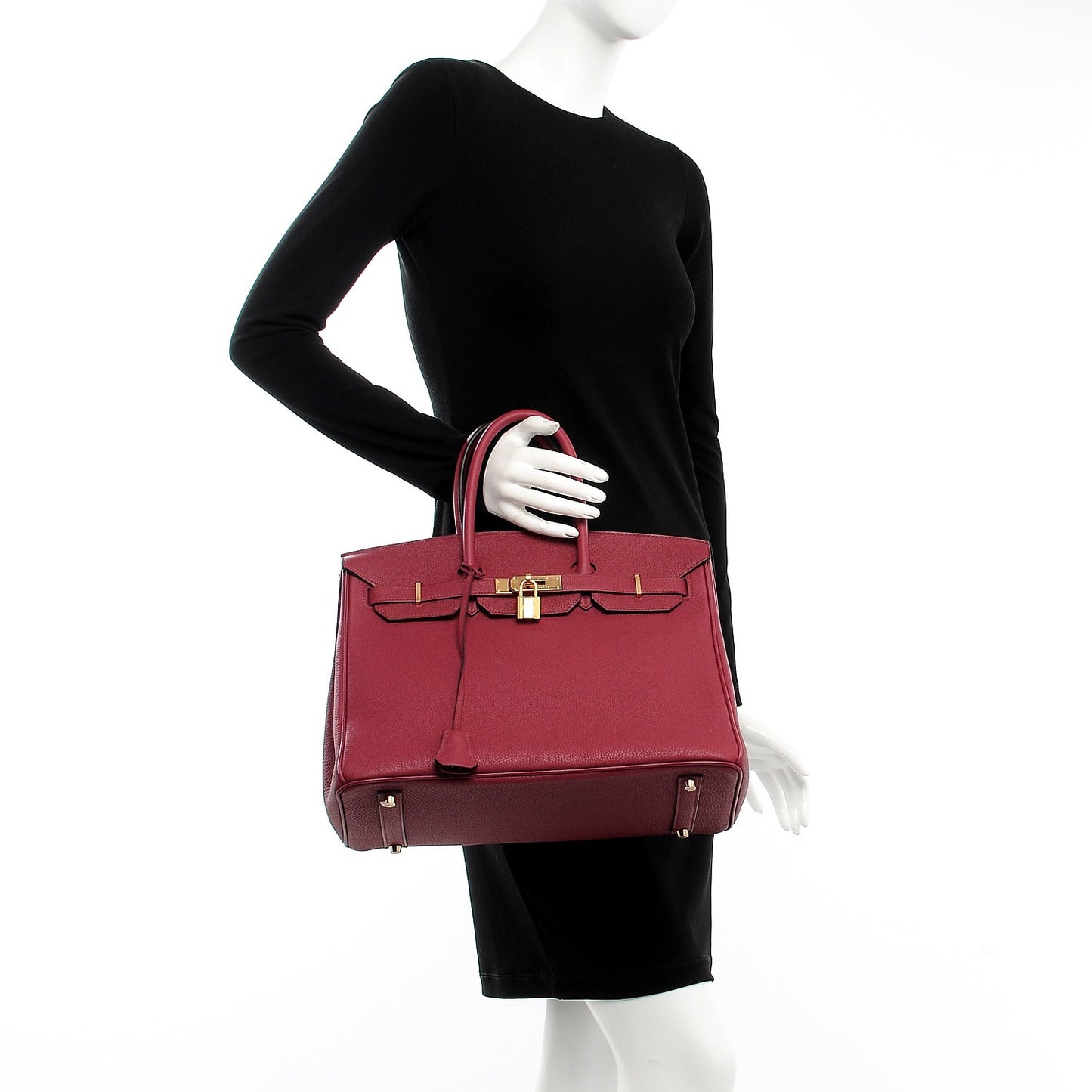 Togo Birkin 35 Rouge Grenat