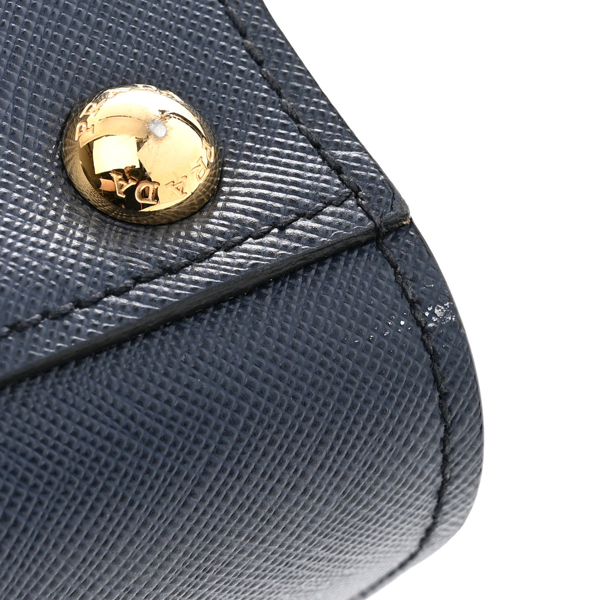 Prada Saffiano Soft Calfskin Large Tote Baltico 10 of 10
