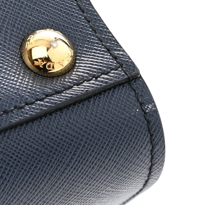 Prada Saffiano Soft Calfskin Large Tote Baltico 10 of 10
