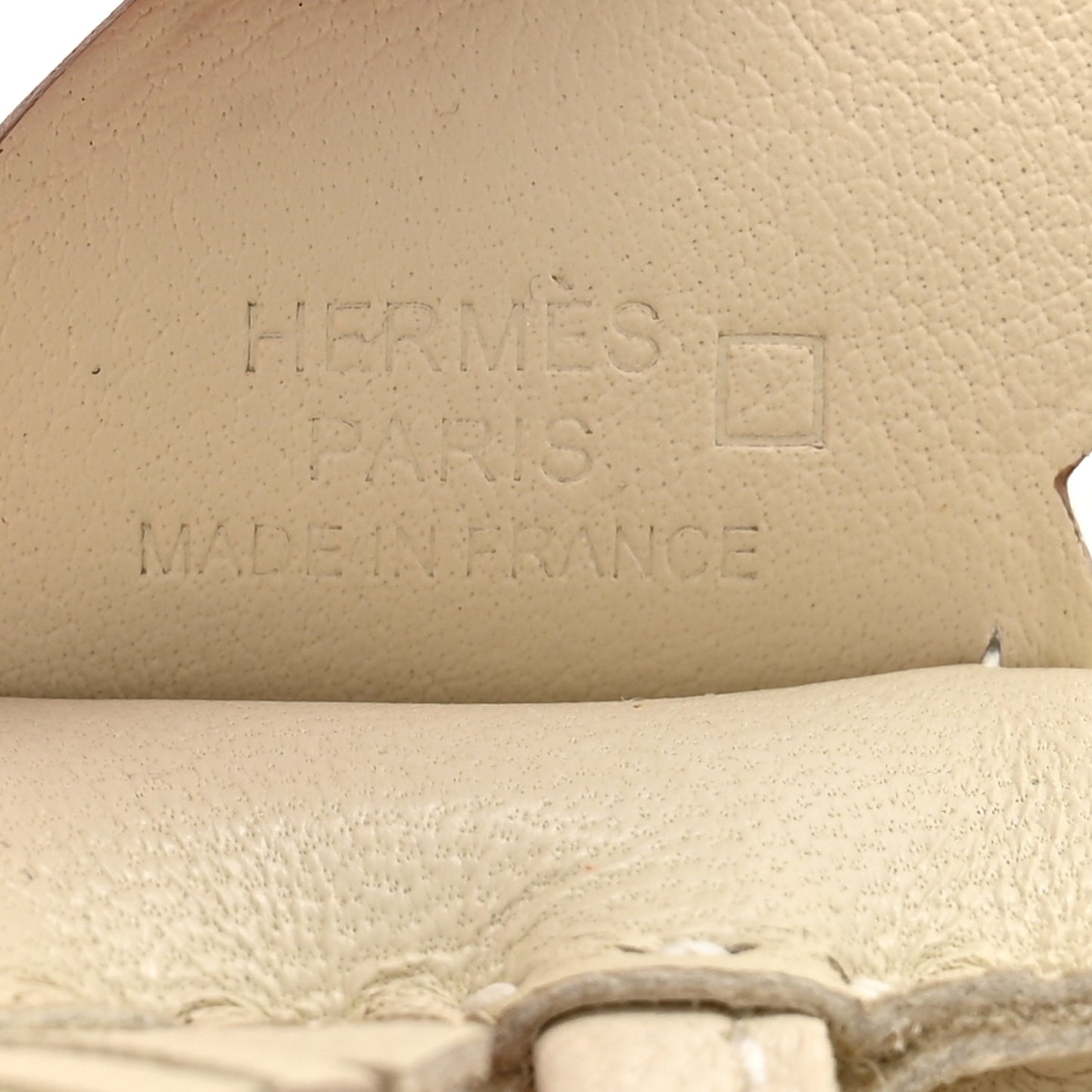Milo Lambskin Matte Alligator Touch Grigri Rodeo Pegase Horse Bag Charm PM Craie Nata Beton
