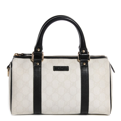 Gucci GG Plus Monogram Small Joy Boston Black White 1 of 8