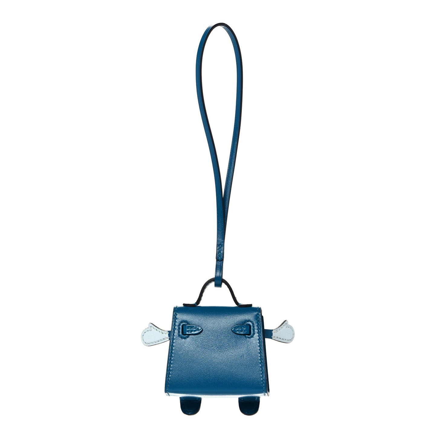 Tadelakt Chevre Mysore Kelly Quelle Idole Bag Charm Bleu Izmir Jaune Bourgeon Bleu Brume Vert Bosphore