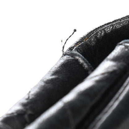 Chanel Lambskin Quilted East West Flap Black 10 of 12