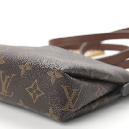 Louis Vuitton Monogram Pallas Clutch Black 7 of 10