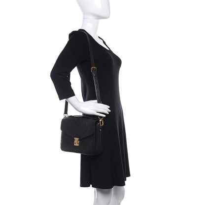 Louis Vuitton Empreinte Pochette Metis Black 2 of 9