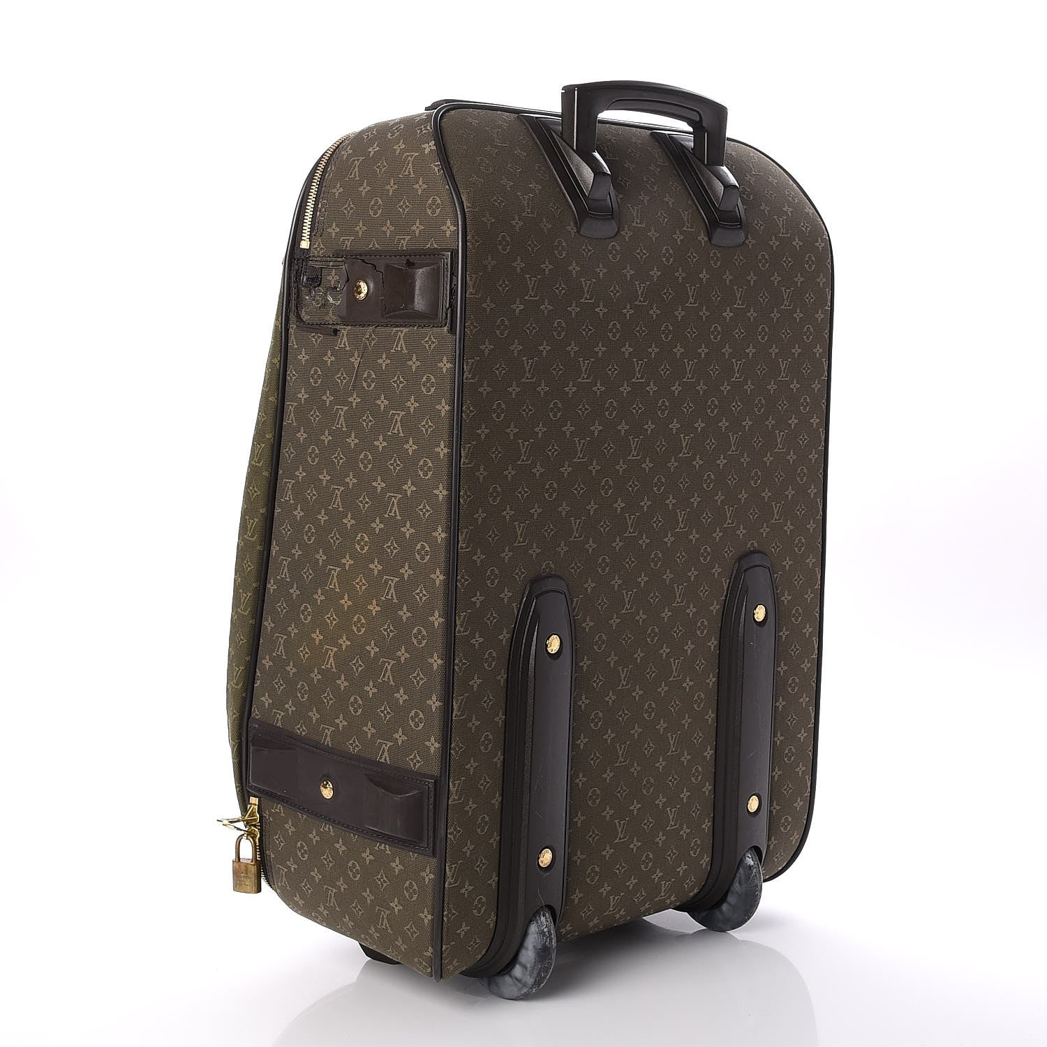 Louis Vuitton Mini Monogram Anette Suitcase Kaki 4 of 11