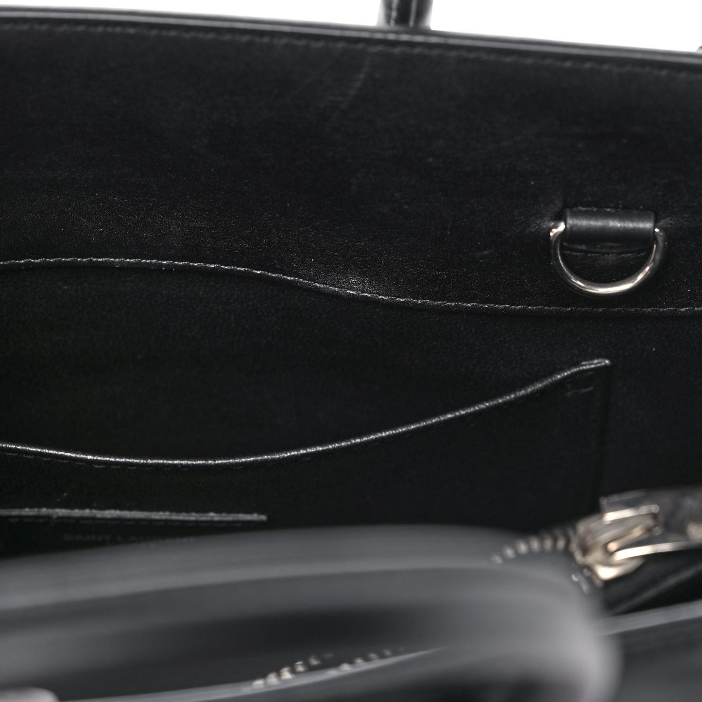 Calfskin Patchwork Baby Sac De Jour Black Multi
