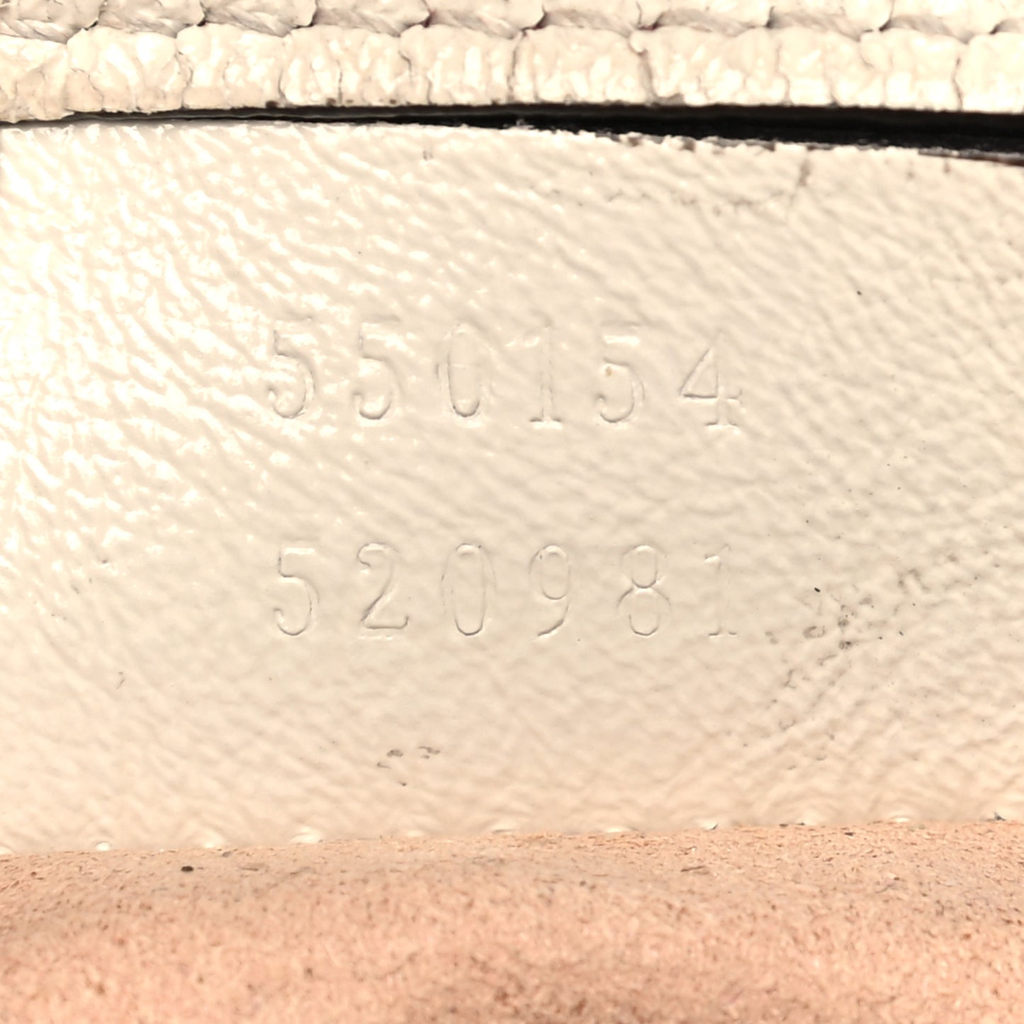 Calfskin Matelasse Mini GG Marmont Round Shoulder Bag White